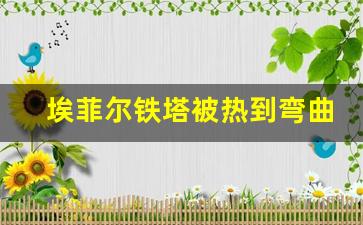 埃菲尔铁塔被热到弯曲偏斜(埃菲尔铁塔是否倾斜)